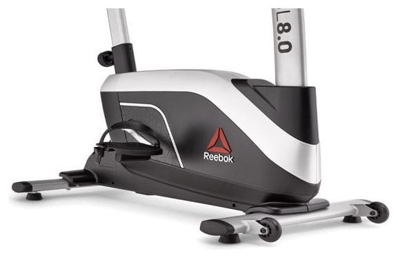 Vélo d'appartement  - Reebok - cardio stable et confortable - SL8.0 argente