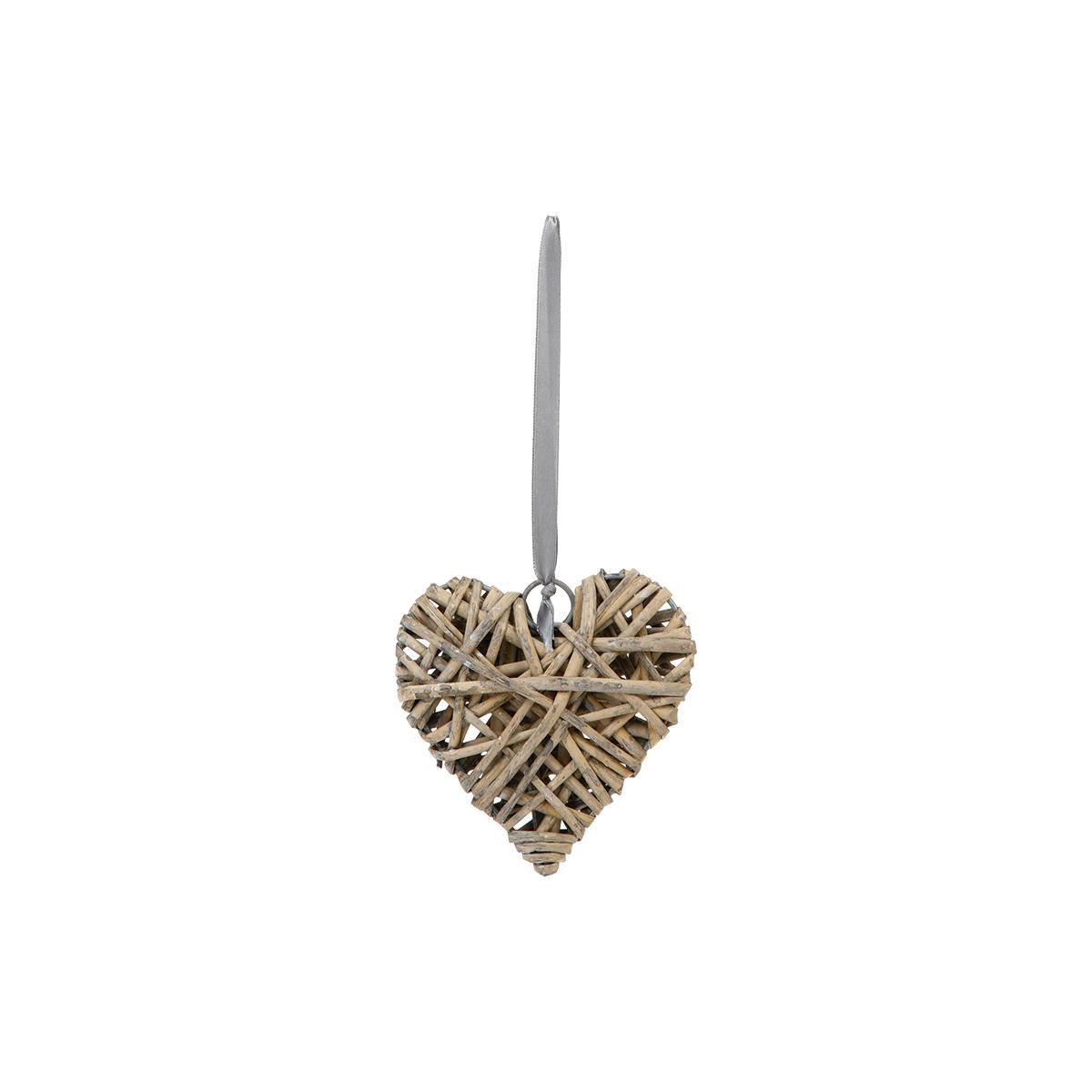 COEUR DECO OSIER D.12CM