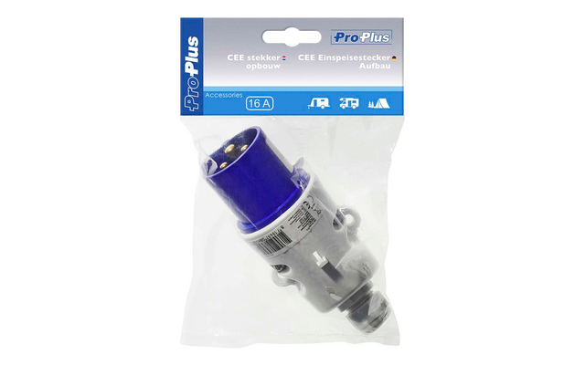 PAT CEE Einspeisestecker Aufbau