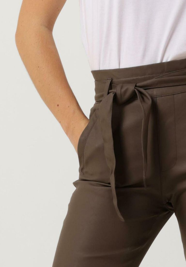 KNIT-TED taupe knit-ted pantalon francis pant