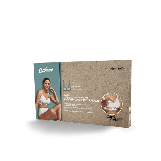 Soutien-gorge grossesse et allaitement rembourré Carri-Gel   Noir        de               Carriwell