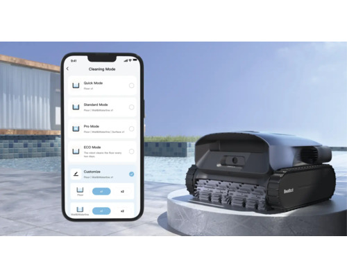 Beatbot AquaSense Pro schoonmaakrobot, zwart/blauw
