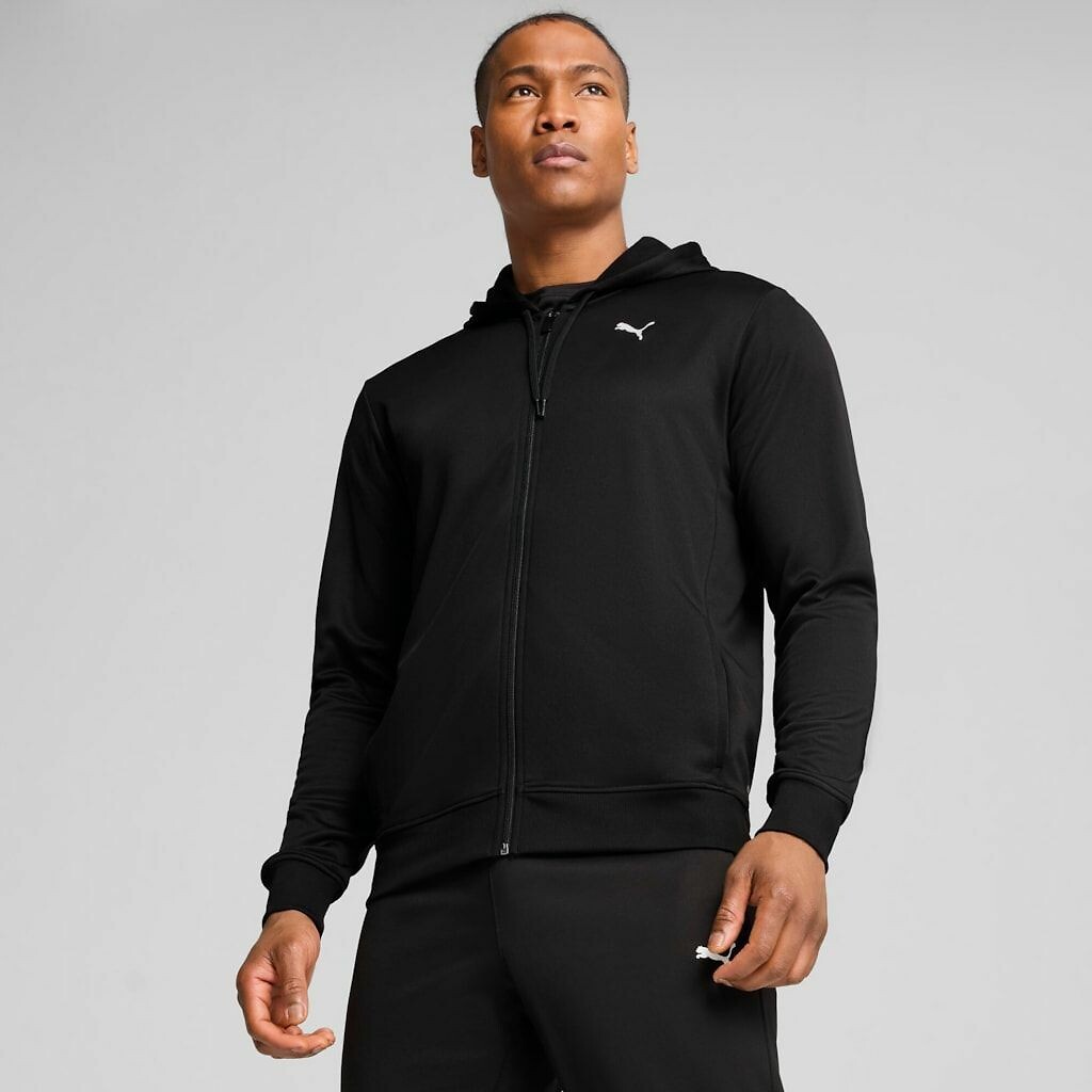 PUMA<br>Moletom com zíper essencial