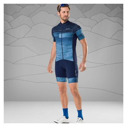 Cuissard cycliste Loeffler M Cuissard à Bretelles Volta pour Homme-Bleu