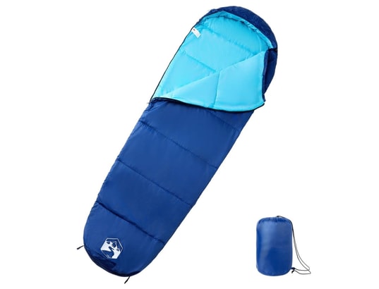 VIDAXL - Sac de couchage momie pour adultes camping 3 saisons