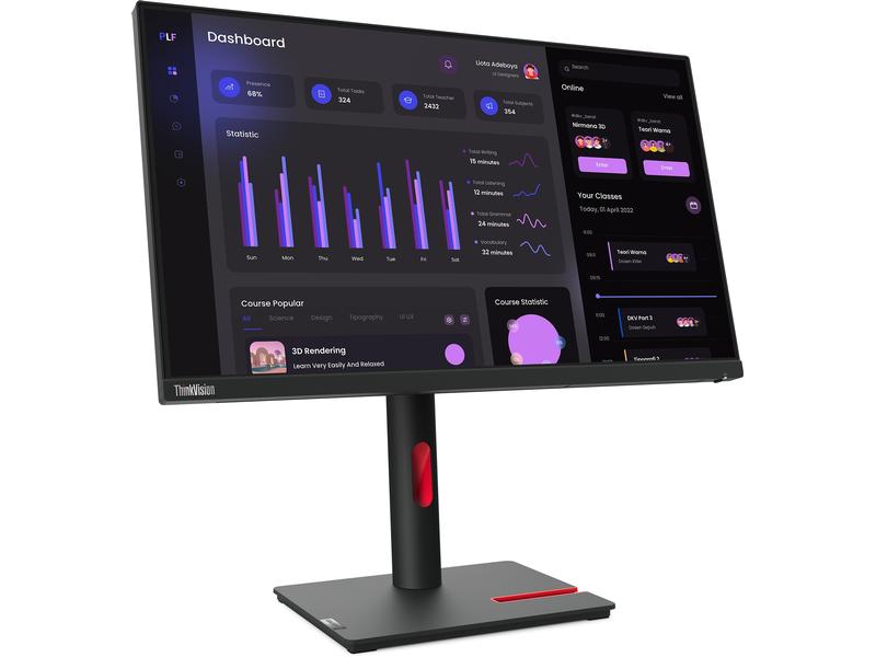 Lenovo Monitor ThinkVision T24i-30 Ergonomischer 23.8