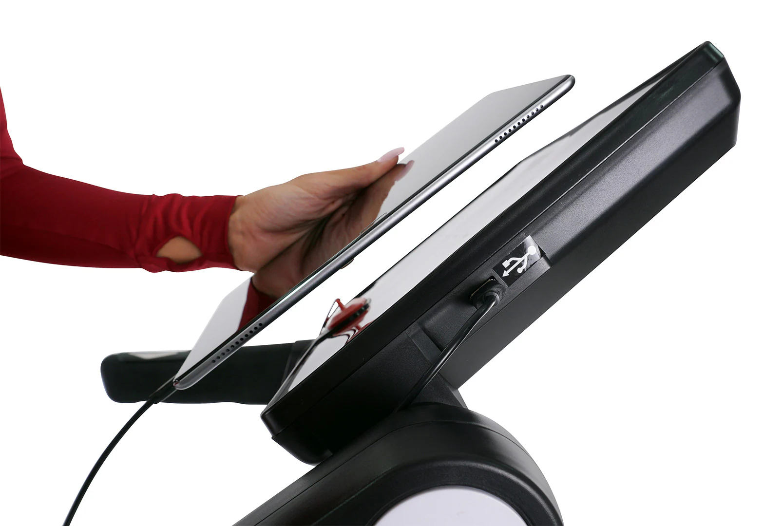 Miweba Sports Laufband Home Track HT3000, mit Steigung, 1300 Watt, 1-16 km/h, 12 Programme, klappbar (Schwarz/Weiß)