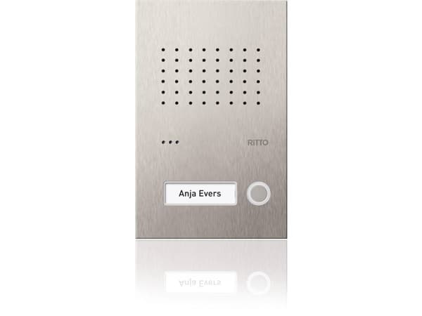 Schneider Electric GmbH dørstasjon Acero Pur rustfritt stål 1WE (RGE1810125)