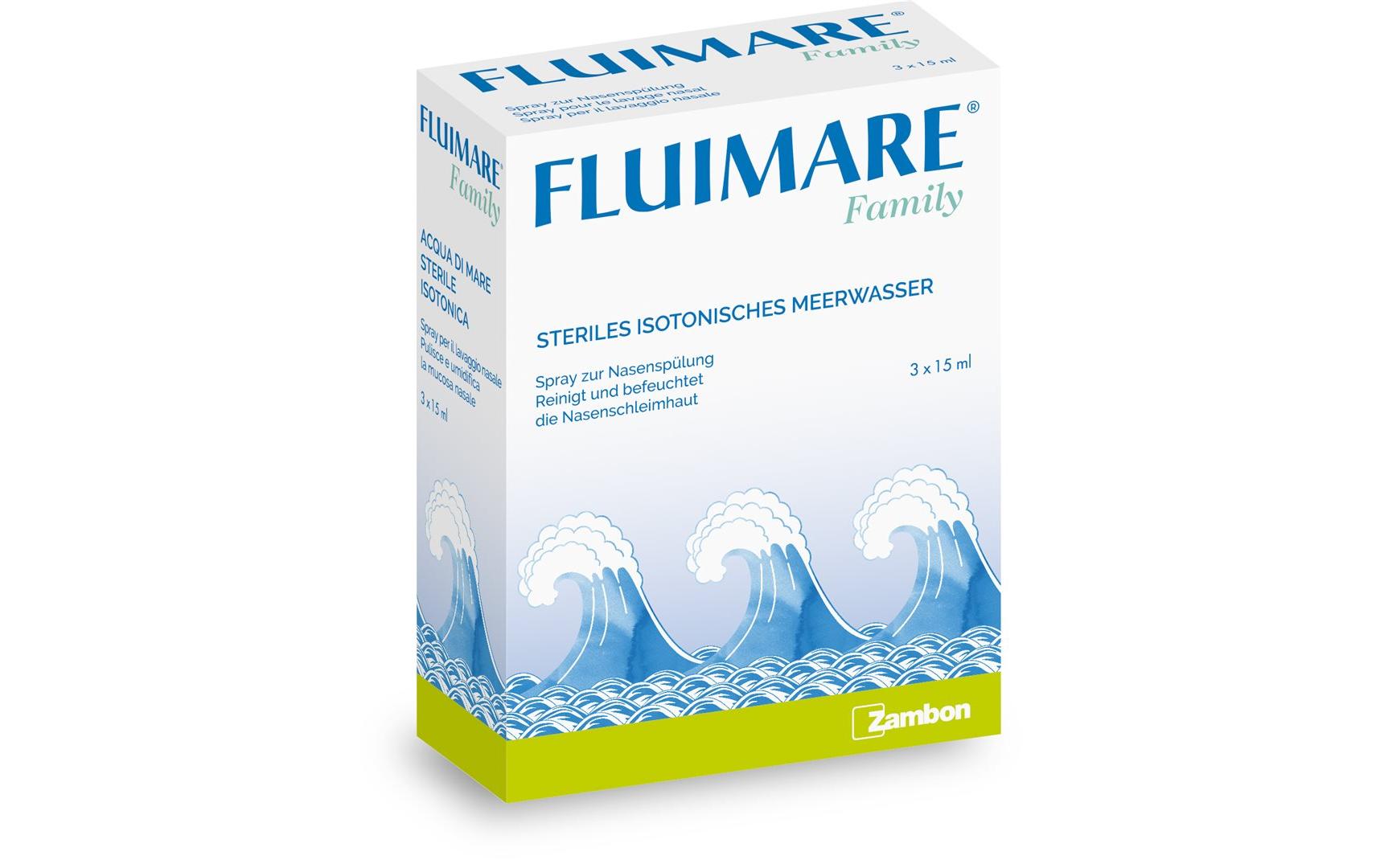 Nasenspray Familiy 3 x 15 mlMeerwasser Spray für die Familie