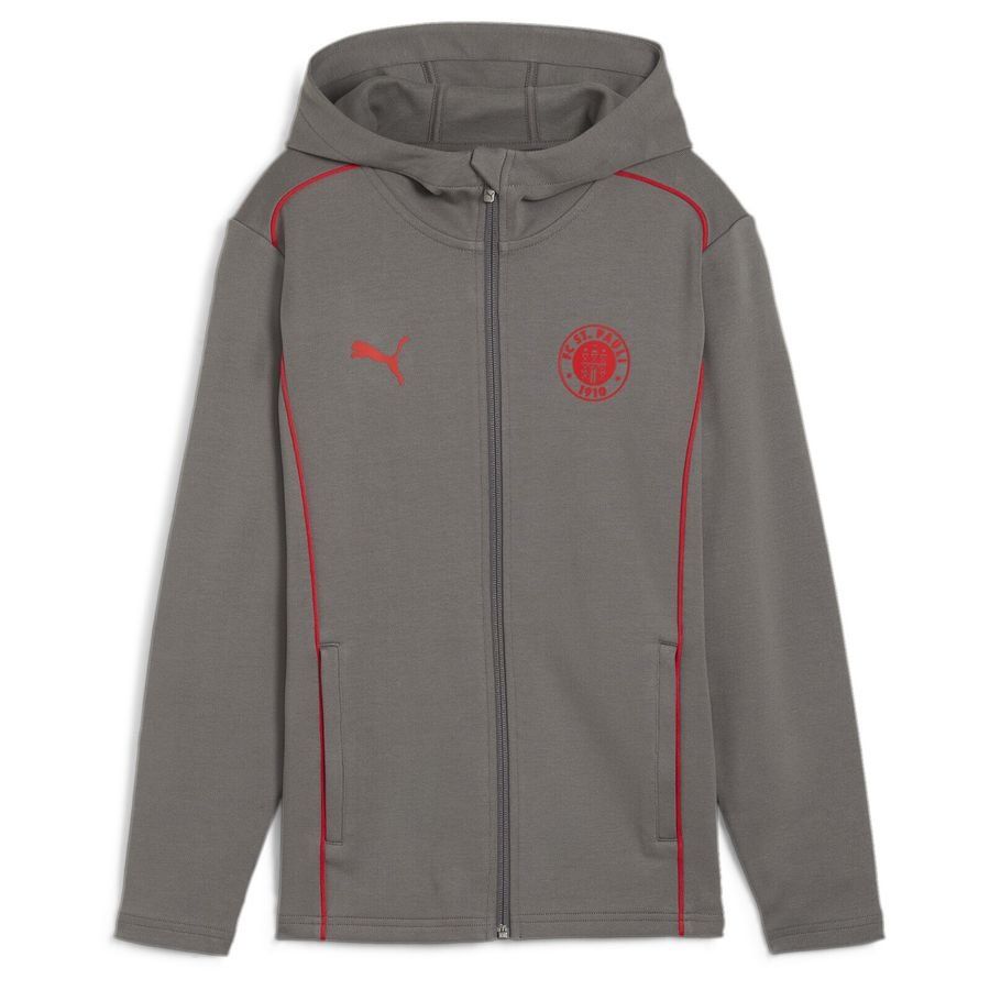 Puma Veste zippée à capuche Casuals FC St. Pauli Enfant et Adolescent