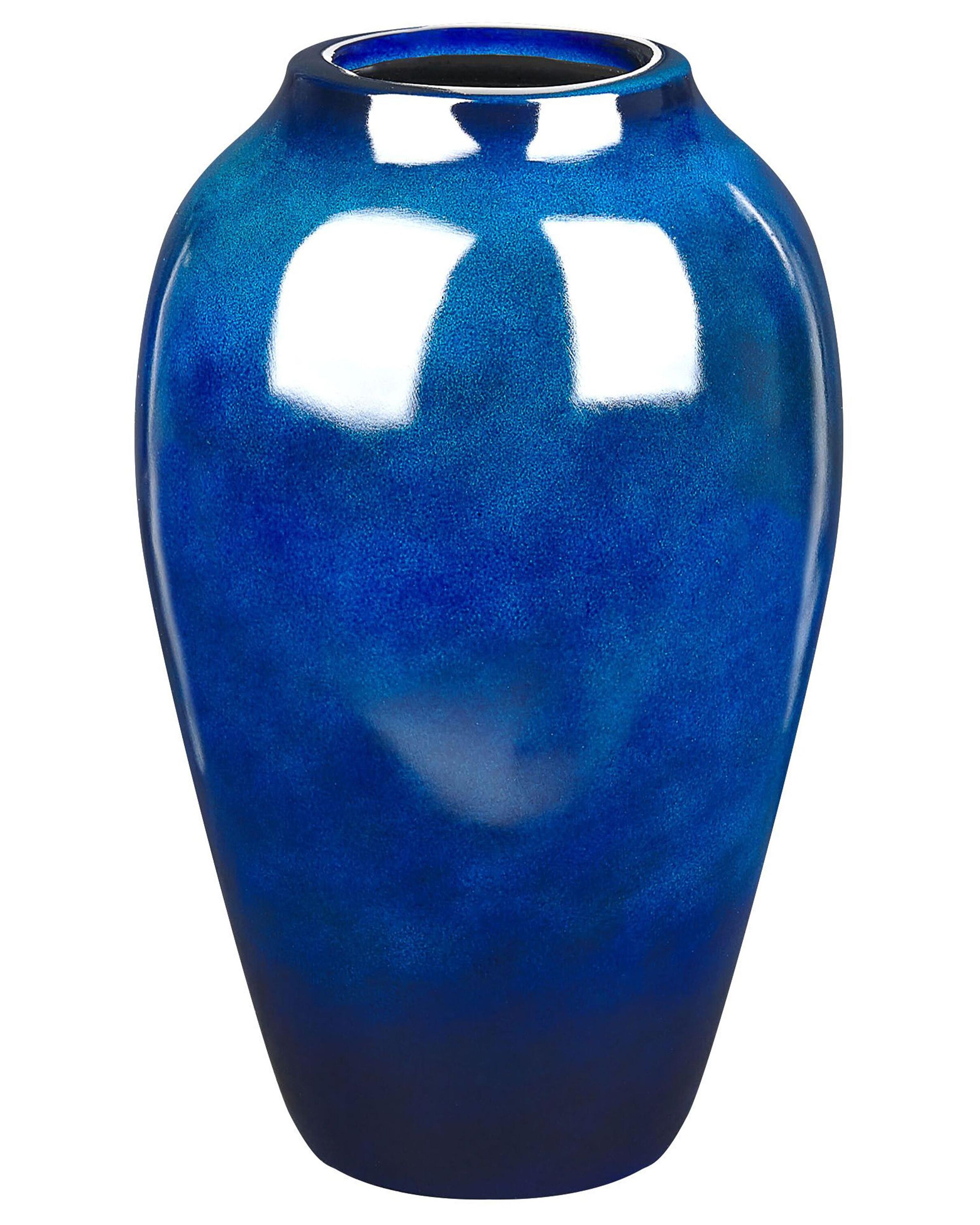 Bloemenvaas OCANA Keramiek 37 cm Donkerblauw