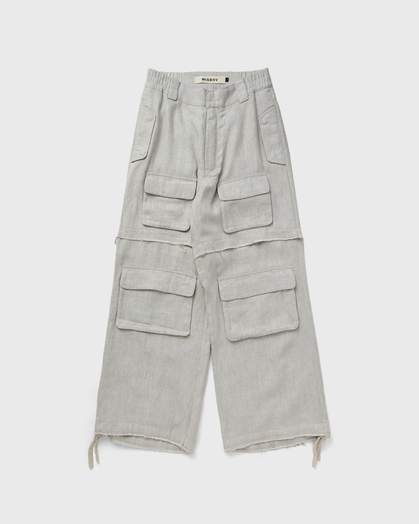 MISBHV WASHED LINEN CARGO PANTS