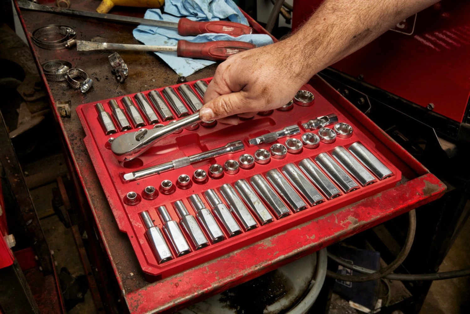 Milwaukee 4932464946 56-delige Doppenset - 3/8