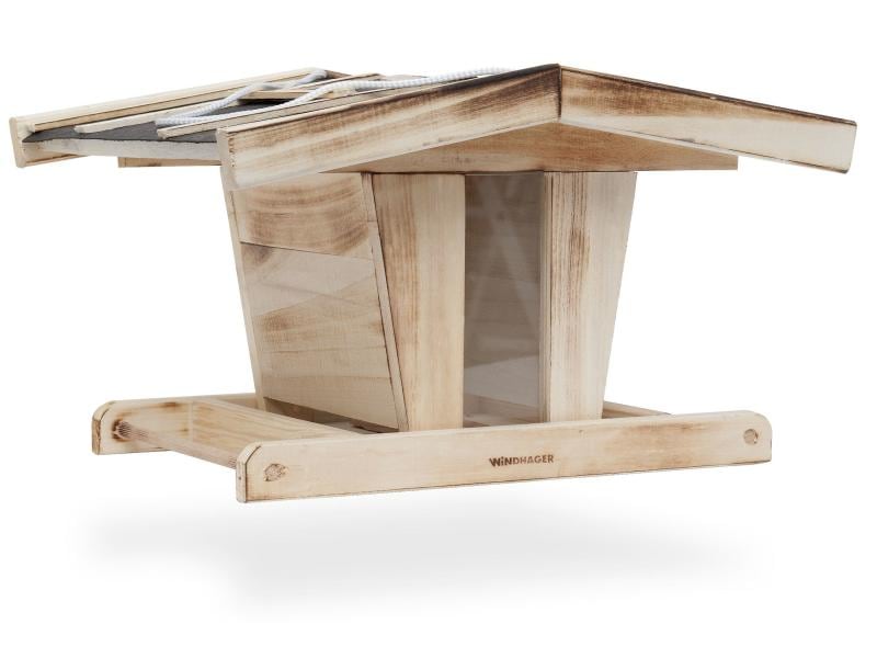 Windhager Futterspender Big-Chalet Dekoratives Vogelfutter-Haus