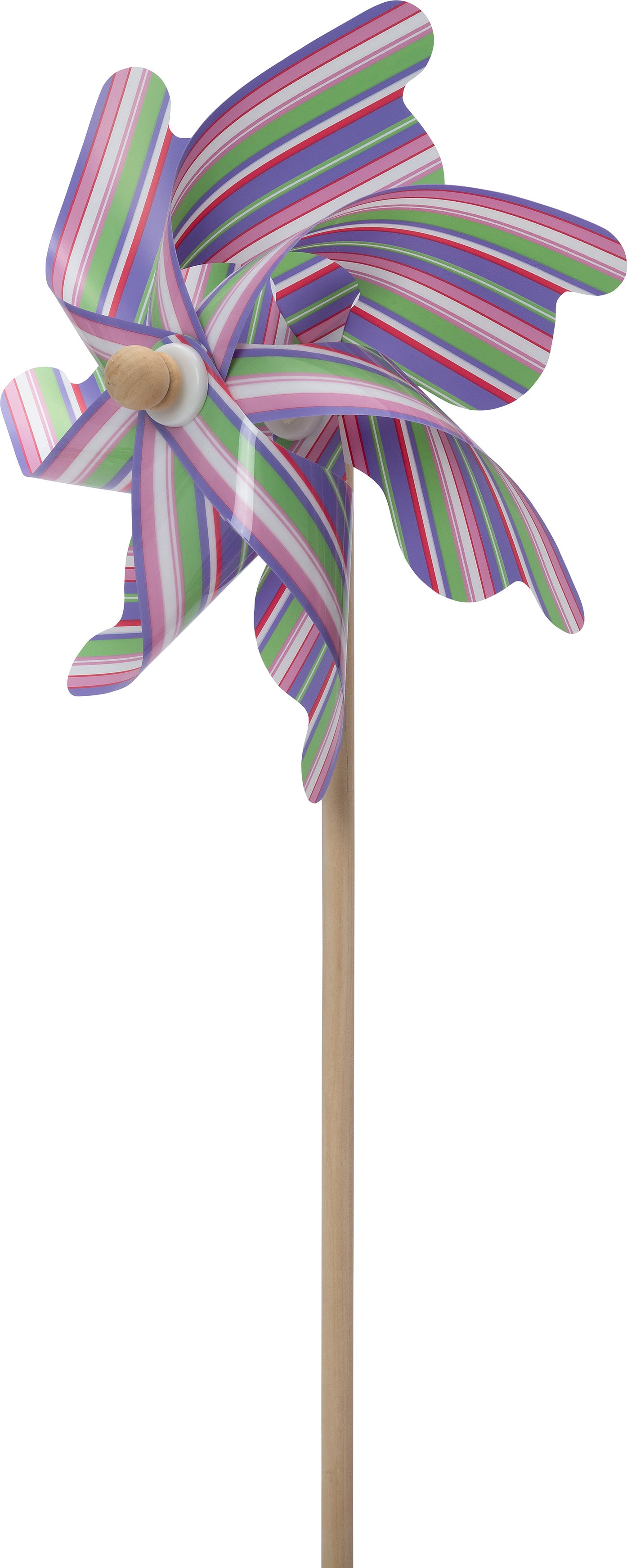 Intratuin tuinsteker Milly paars / groen D 31 H 75 cm