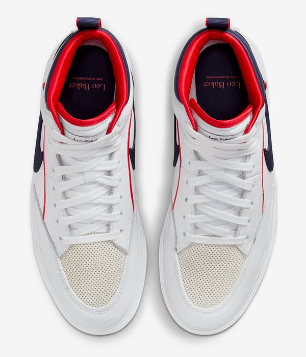 Nike SB React Leo Schuh (white midnight navy)
