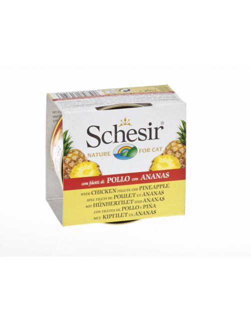 Schesir Kat Blik Gelei 75 g - Kattenvoer