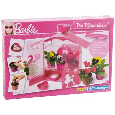 Clementoni Barbie Das Pflanzenhaus