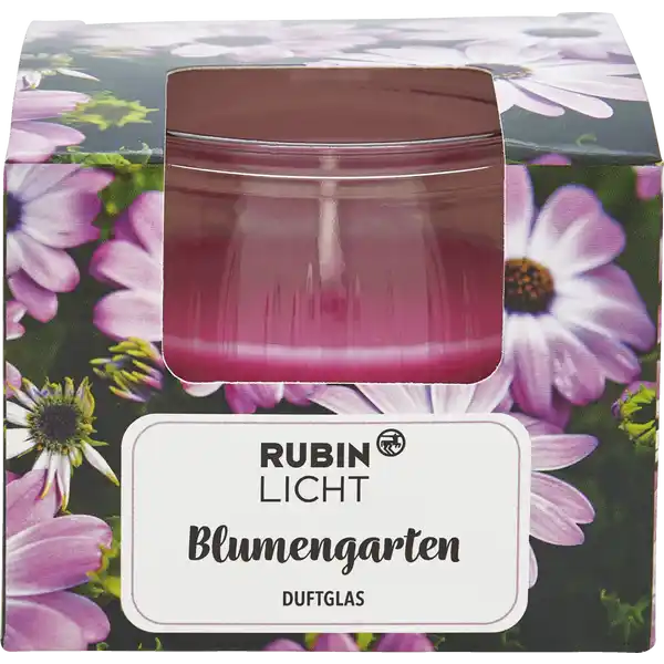 Duftglas Blumengarten