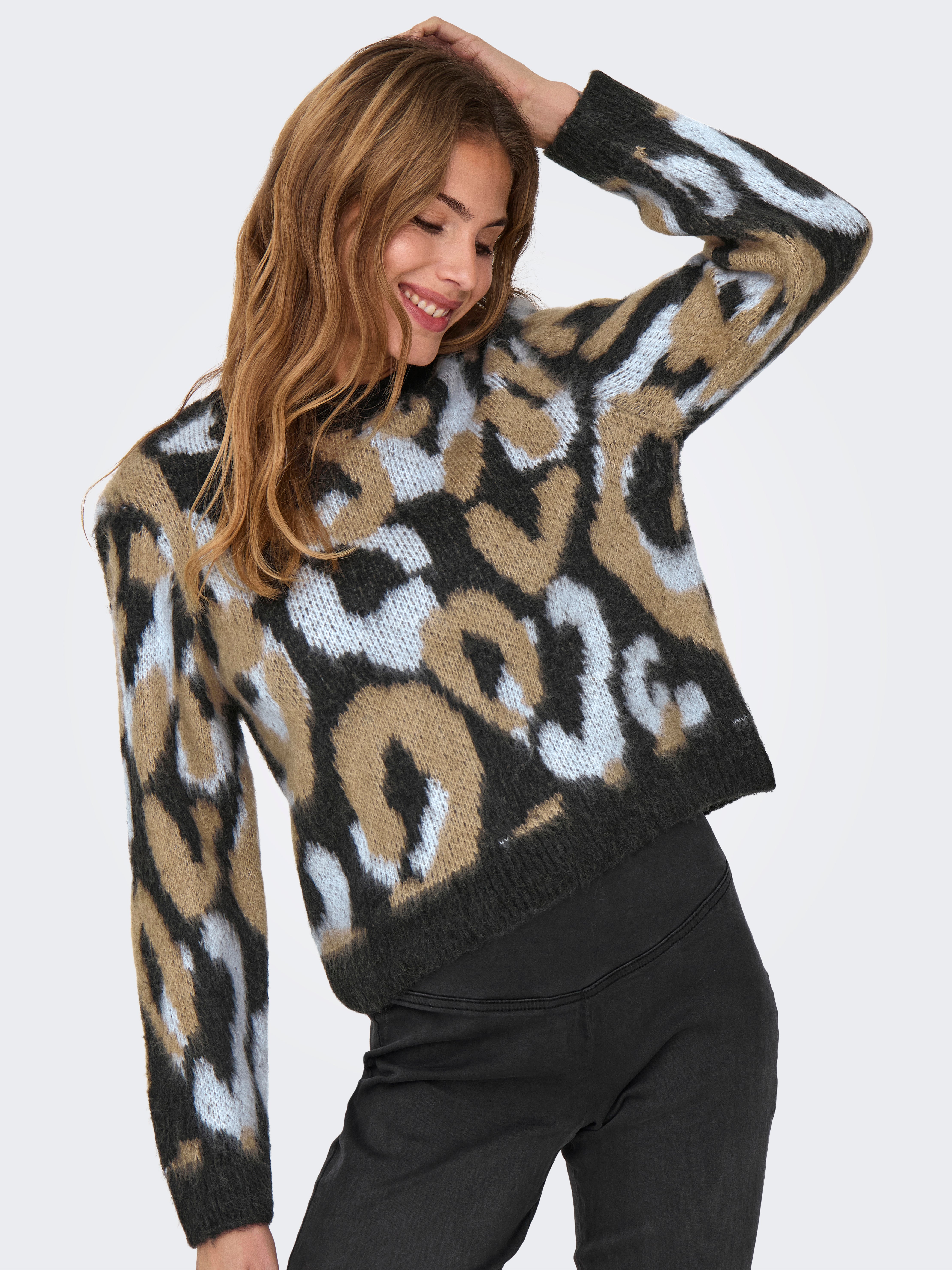 ONLWILD Strickpullover Pirate Black