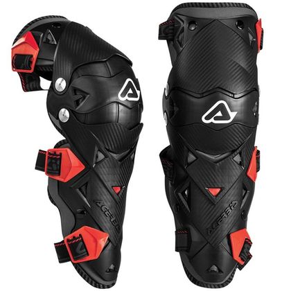Genouillères Acerbis IMPACT ENFANT - Noir / Rouge