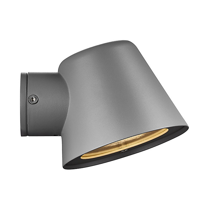 Applique murale extérieur Aleria GU10 IP44 35W H.10.7 x P.11.5 cm Nordlux gris