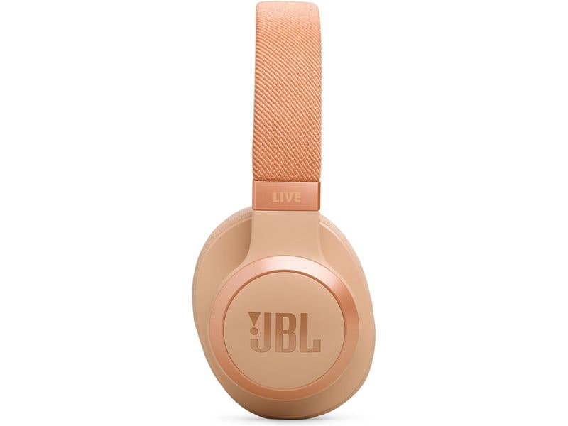 JBL Wireless On-Ear-Kopfhörer Live 770NC Rose Kabelloser Over-Ear-Kopfhörer mit True Adaptive Noise Cancelling