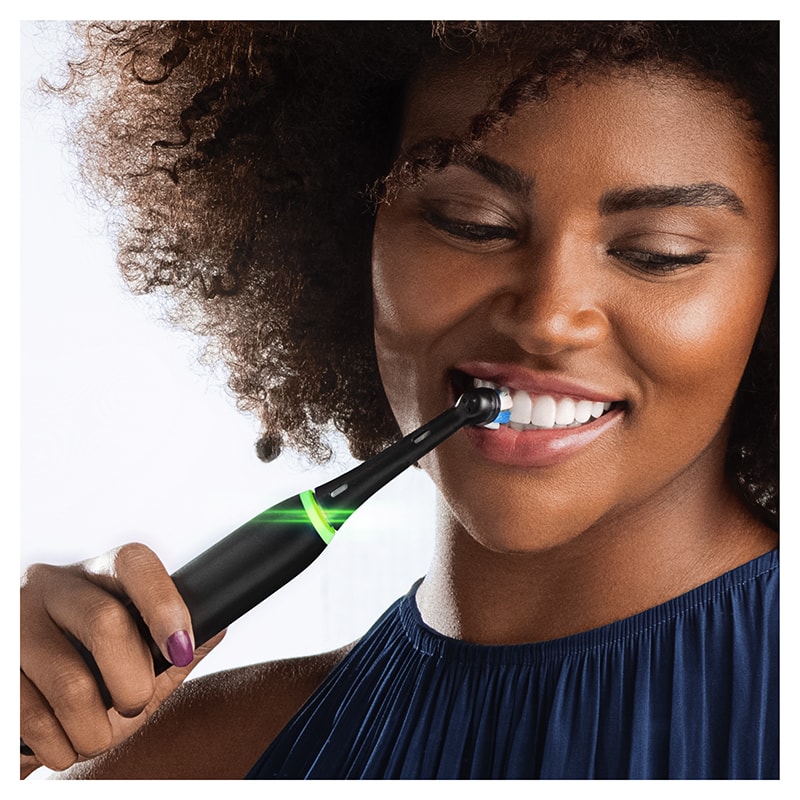 Brosses à dents électriques - iO5 - Blanc & noir