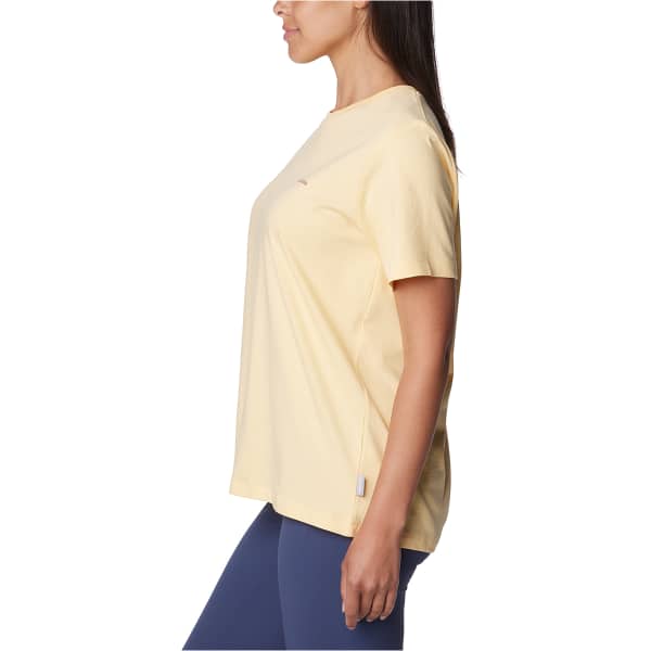 T-shirt COLUMBIA W BOUNDLESS BEAUTY LOGO SHORT SLEEVE TEE SUNKISSED/SIMPLE GORGE