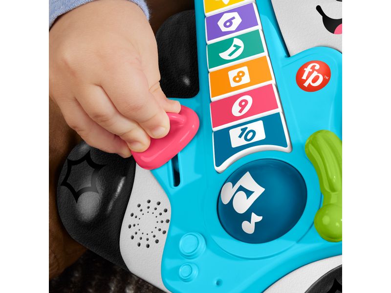 Fisher-Price Beat Bande Zahlen   Zauber Panda Liz -FR- Interaktives Panda-Lernspielzeug mit über 70 Liedern, Geräuschen und Sätzen