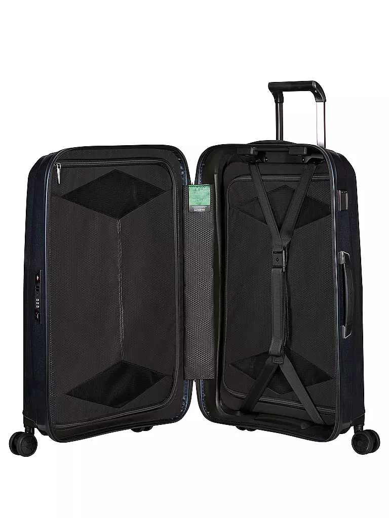 SAMSONITE Trolley 69cm MAJOR-LITE SPINNER midnight blue blau
