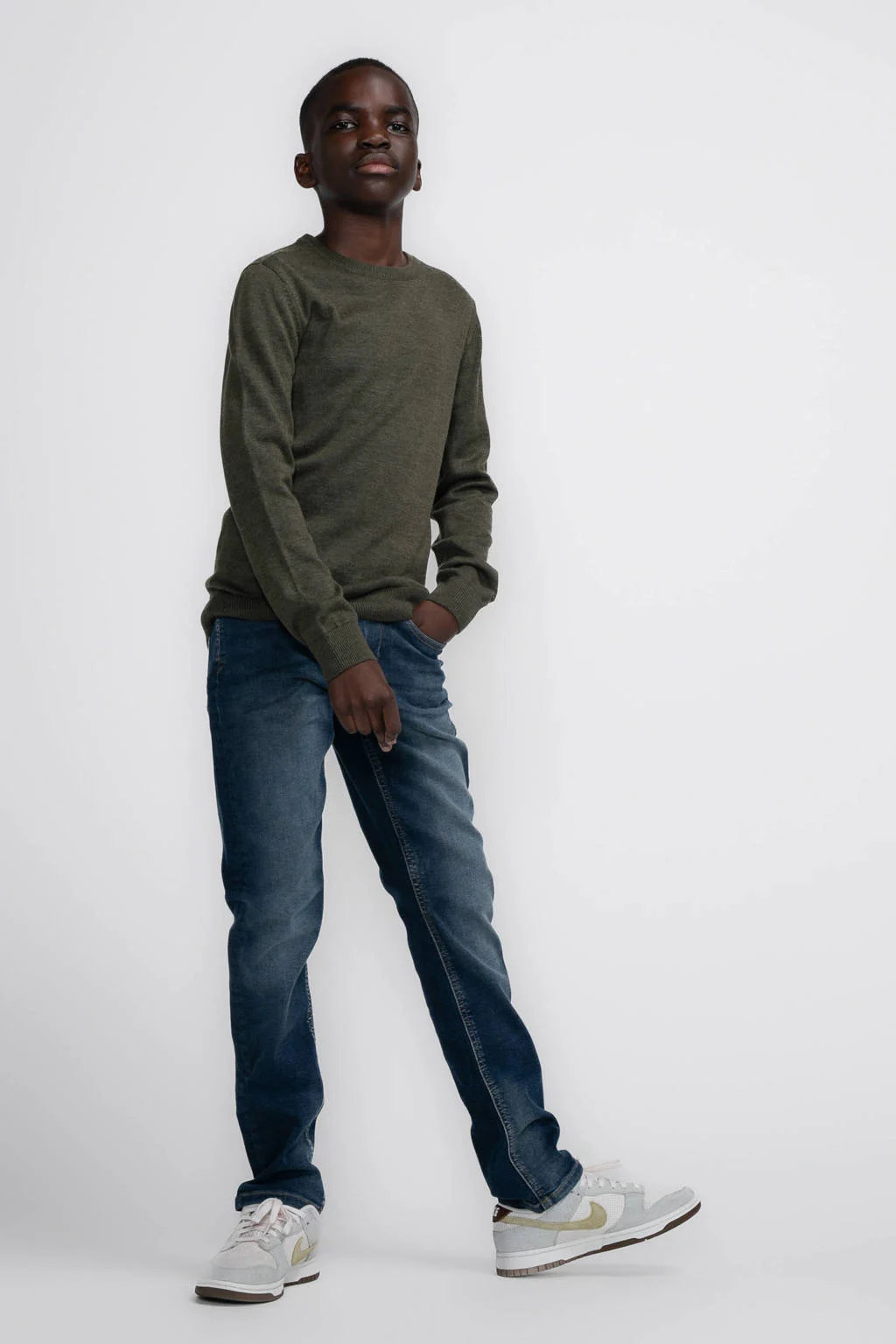 Petrol Industries straight leg jeans dark used