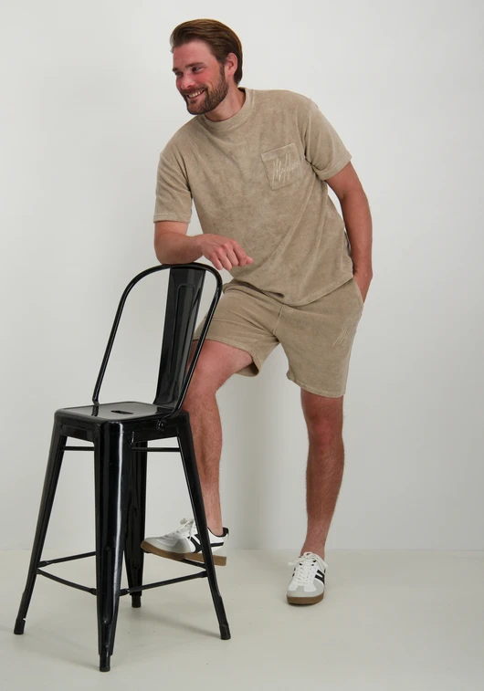 Malelions T-shirt Signature towelling MM3-SS25-25