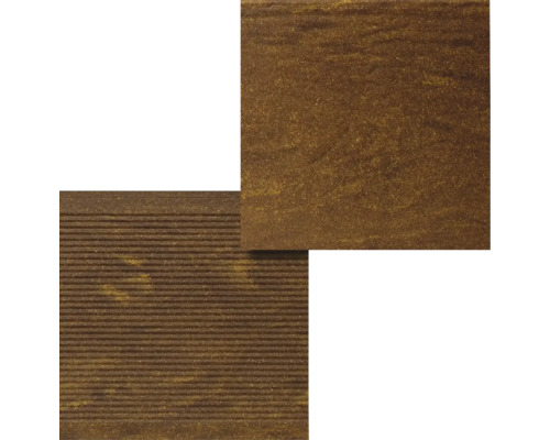 Konsta WPC terrasplank Masivo massief profiel structuurmat 20x145 mm (per meter van 1,00 m tot max. 6,00 m) lichtbruin