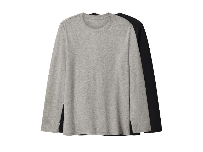 Set van 2 heren shirts met lange mouwen