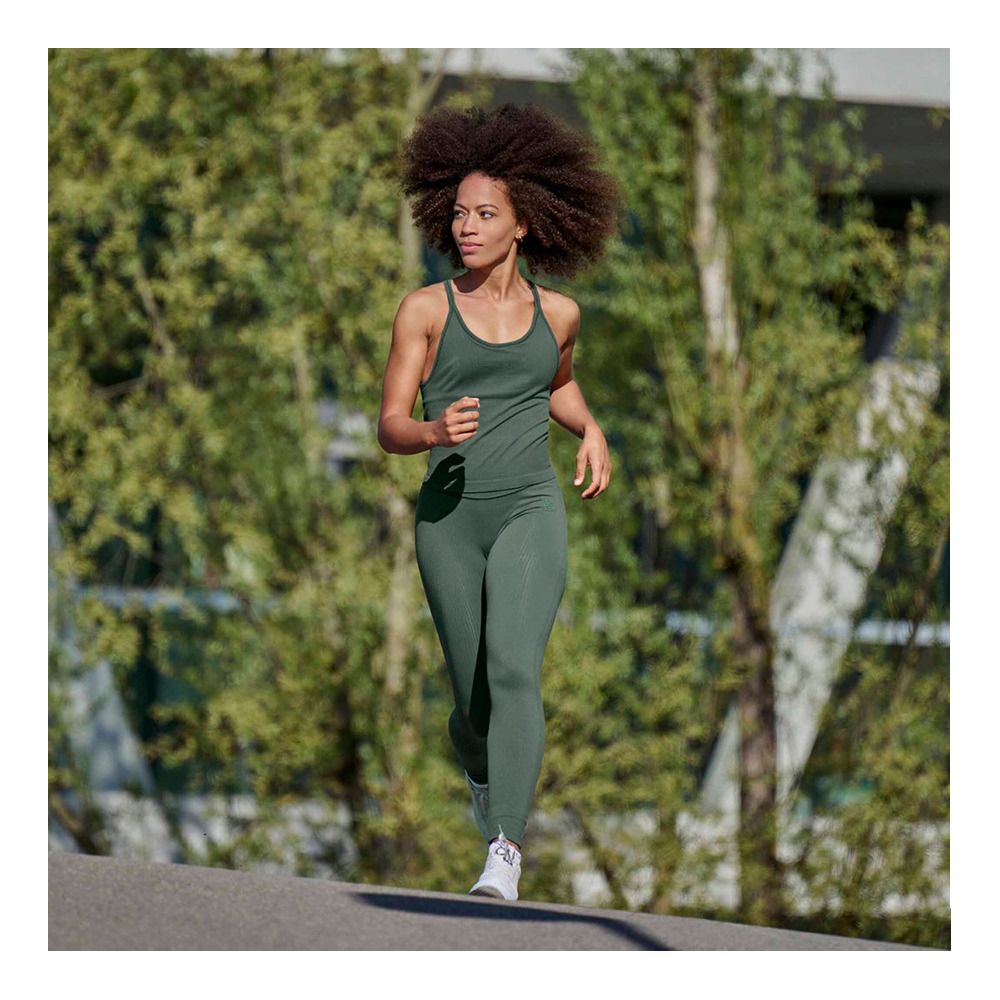 Odlo ACTIVE 365 2IN1 - Débardeur Femme camping green
