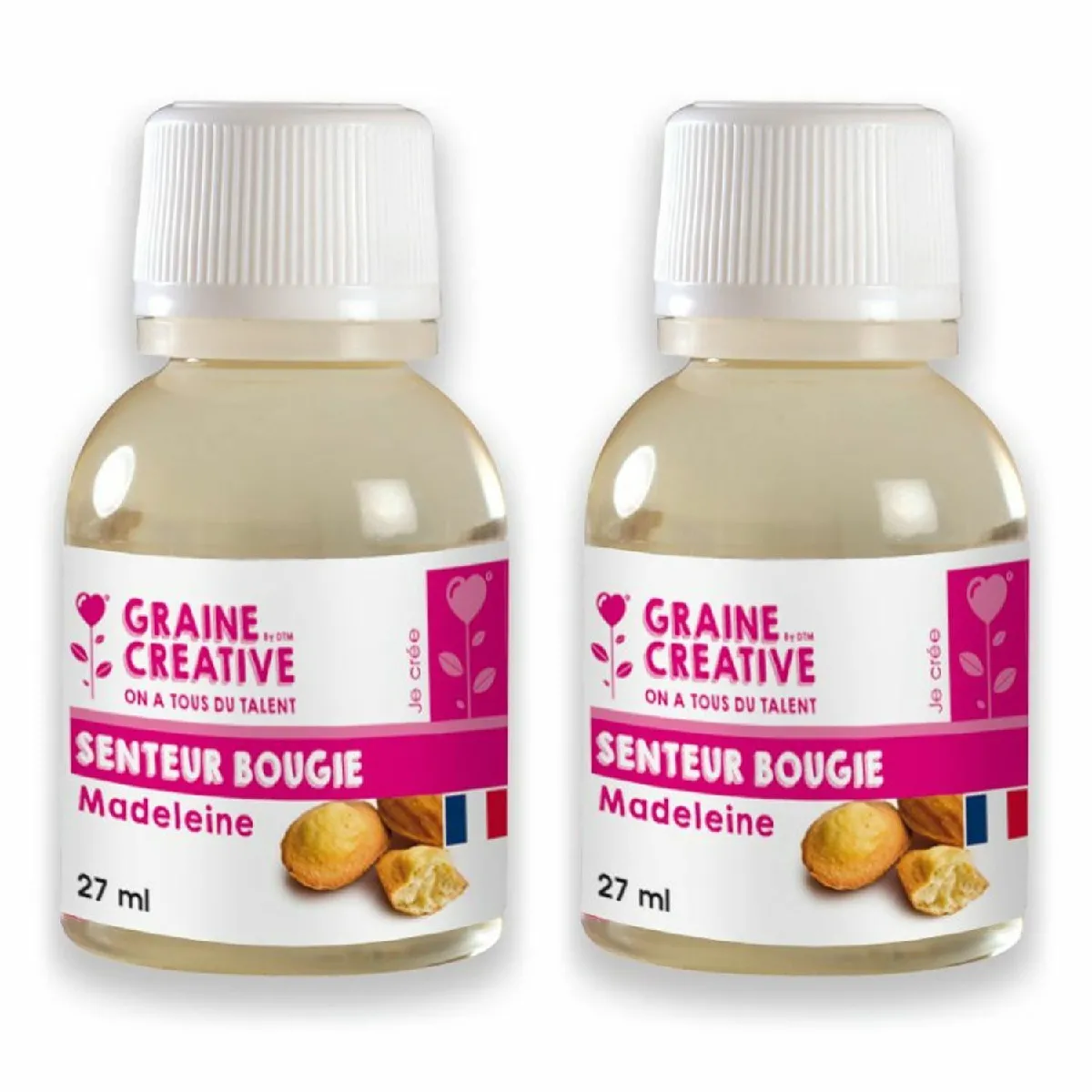 Graines Créatives Parfum bougie Madeleine