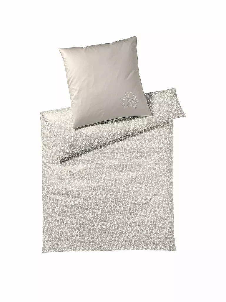 JOOP Satin Bettwäsche Statement 70x90cm/140x220cm Sand beige