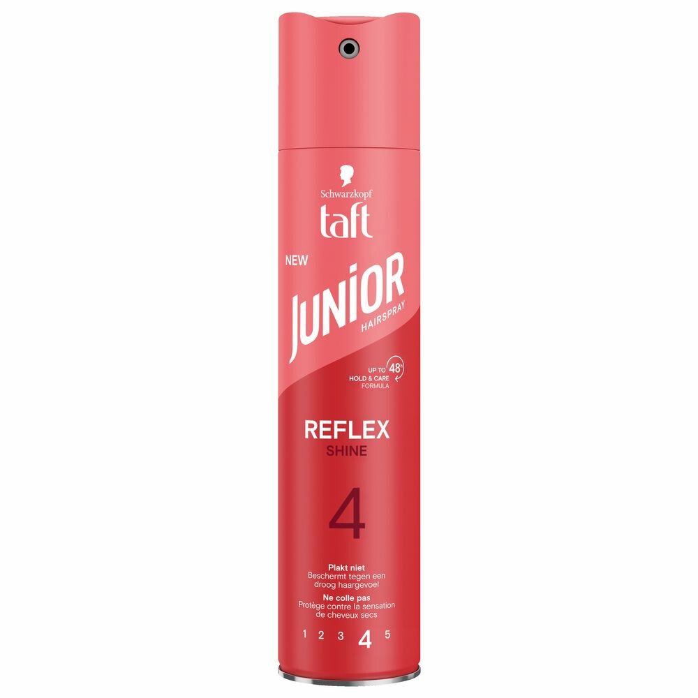 Taft Junior Hairspray Ultra Reflex Shine250 ml