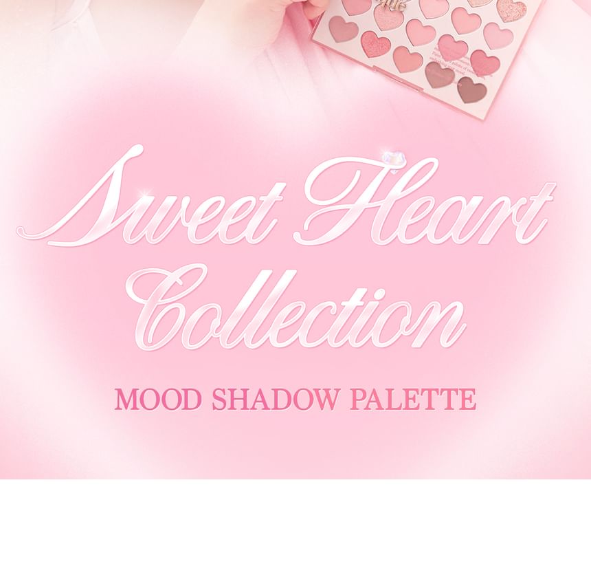dasique - Mood Shadow Palette Sweet Heart Collection - 2 Types