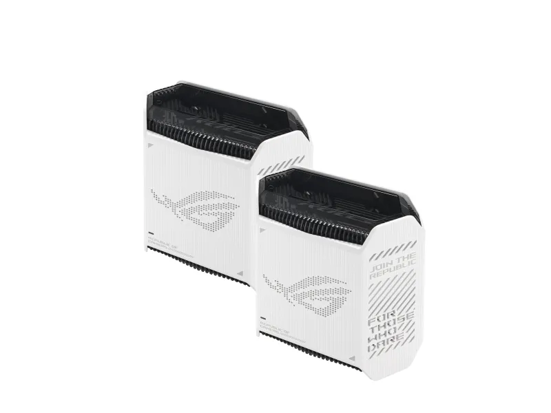 ASUS ROG Rapture GT6 - Wi-Fi-system - (2 routere) - op til 5800 sq.ft - mesh 1GbE, 2.5GbE - Wi-Fi 6 - Tri-Band