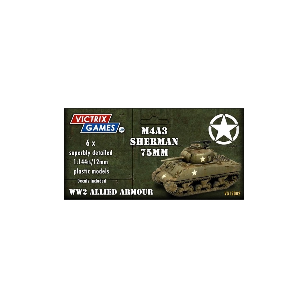 Sherman M4A3 75mm (12mm)