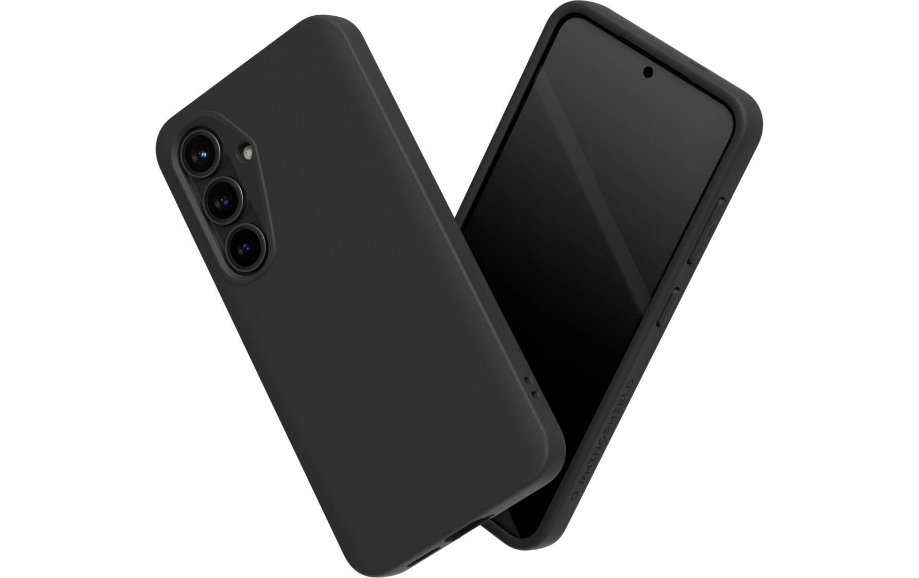 Back Cover SolidSuit Galaxy S25 Classic BlackSchutzhülle für das Samsung Galaxy S25