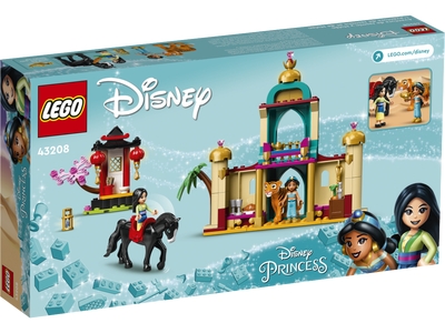 LEGO Jasmines en Mulans avontuur (43208)