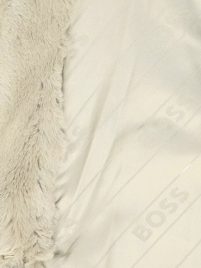 BOSS Jacke in Felloptik CURMETA beige