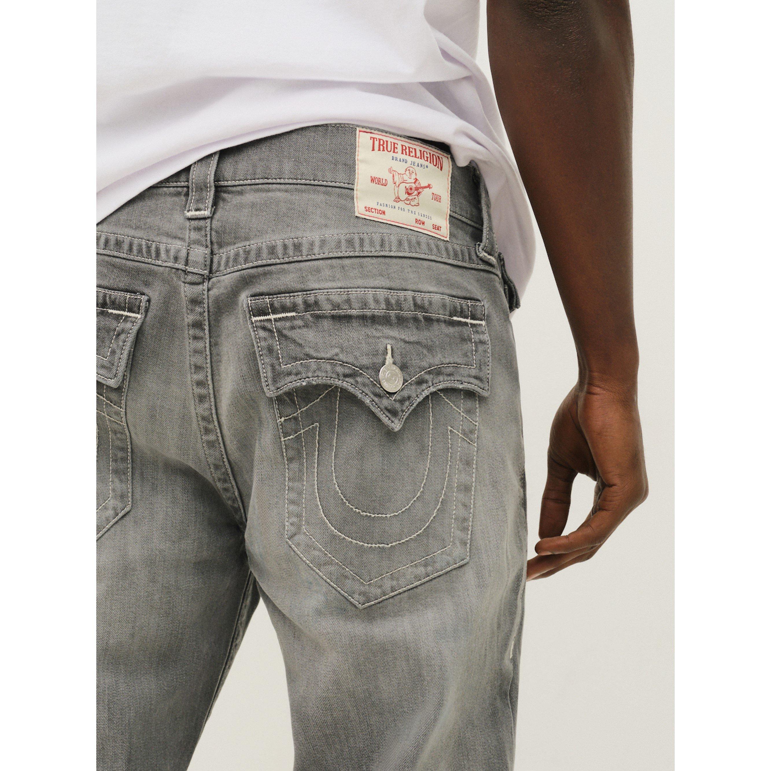 True Religion Ricky Single Needle Straight Jean