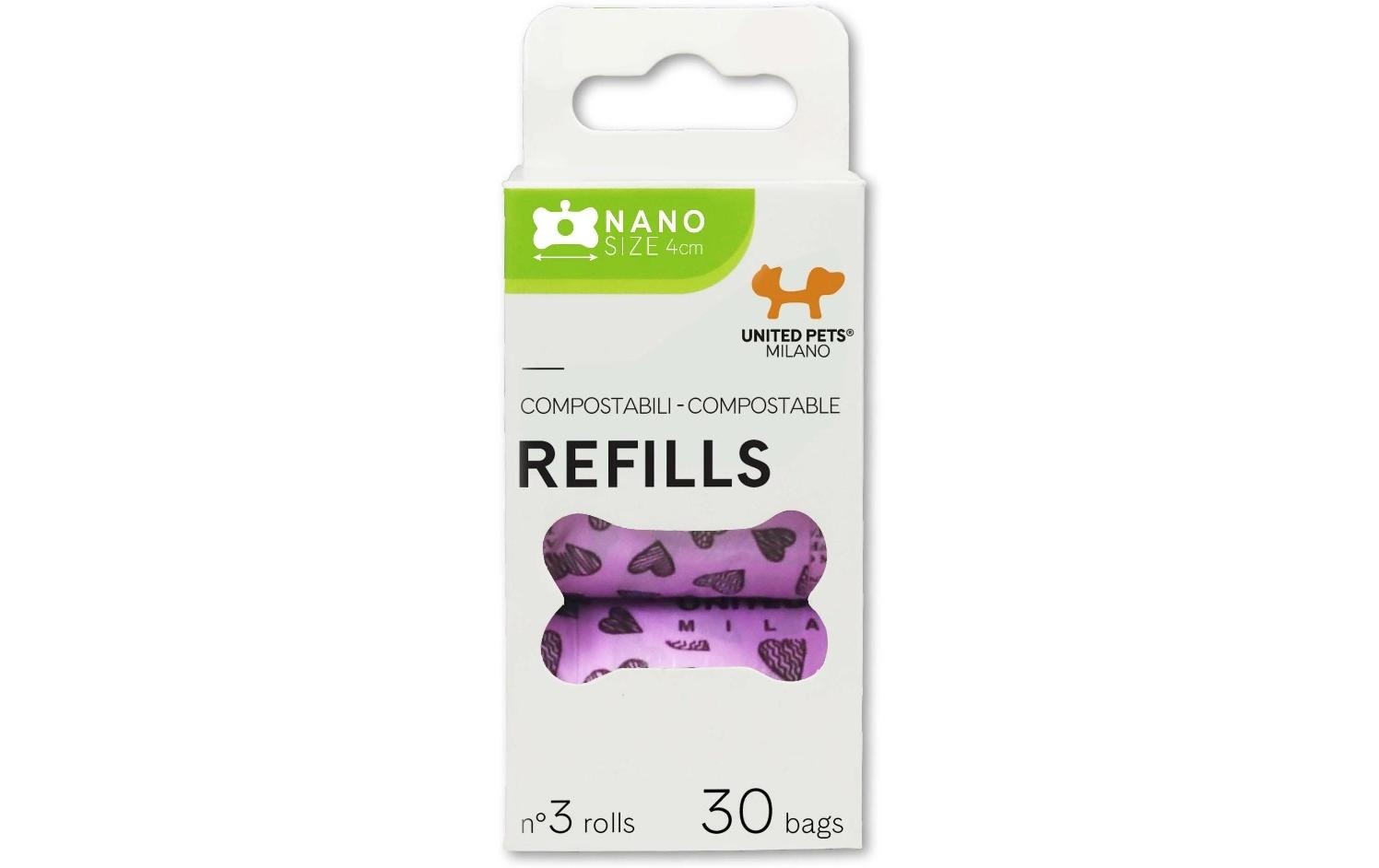 Nachfüllbeutel Bon Ton Nano 3 x 10 StückBiologisch abbaubare Nachfüllbeutel