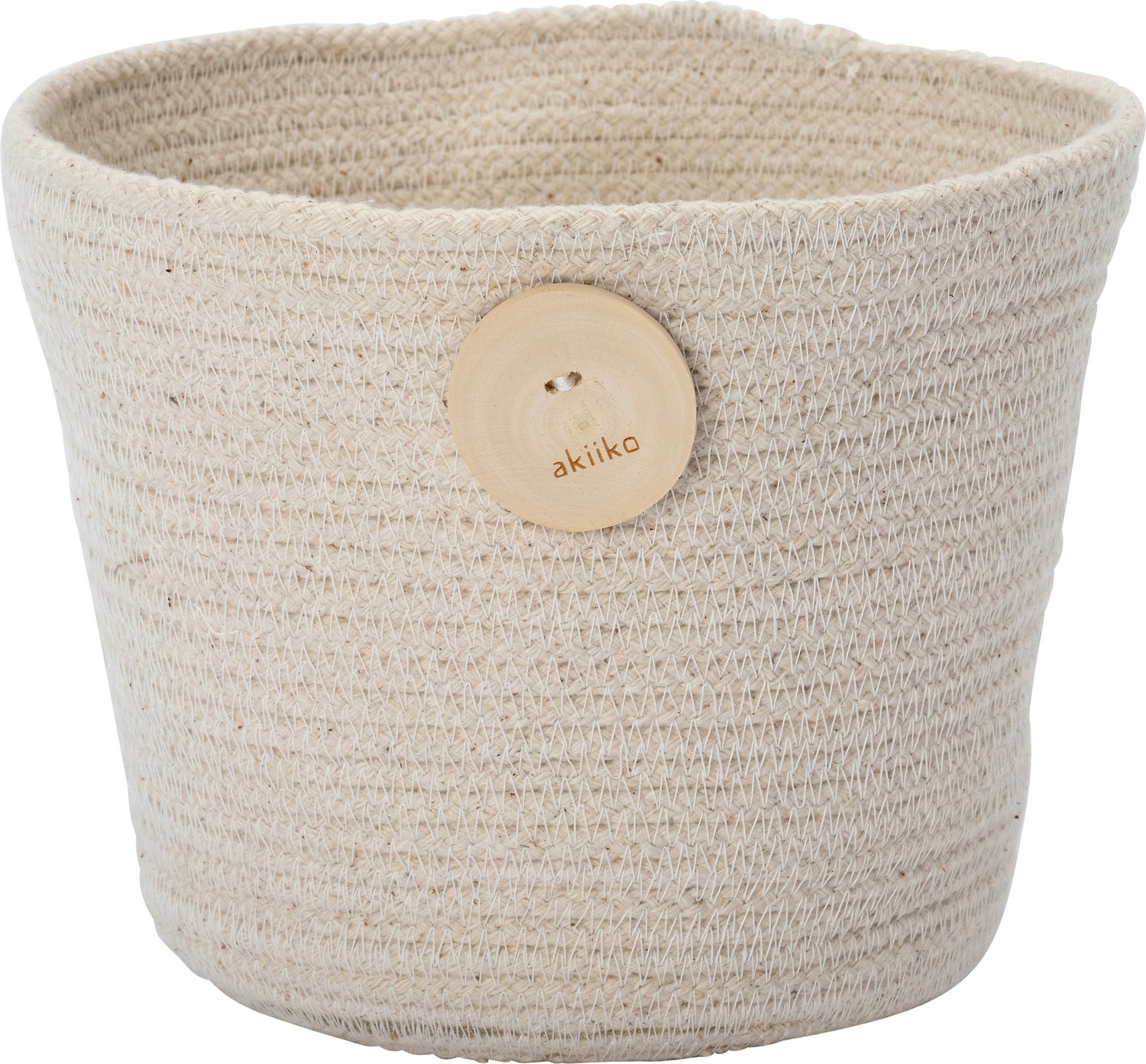 Intratuin opbergmand Roppy beige D 15 H 13 cm