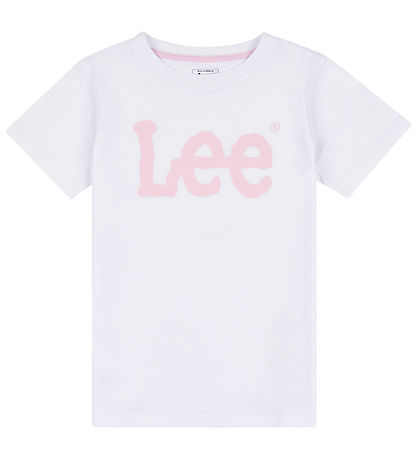 Lee T-Shirt - WobBlå Graphic - Bright White