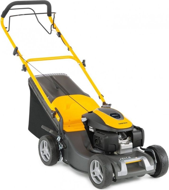 Stiga - COMBI 43 S H - Benzine Grasmaaier - Staal - 4-in-1 - Zelfrijdend